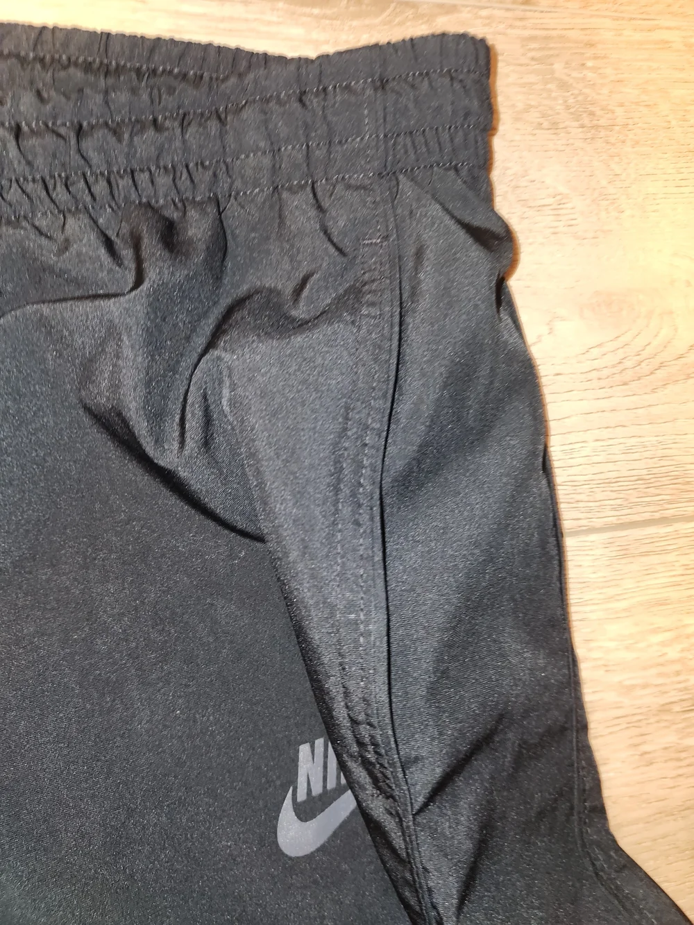 Vintage Y2K Nike Gray Tag Black Track Pants Mens Size Xtra L Like New Condition